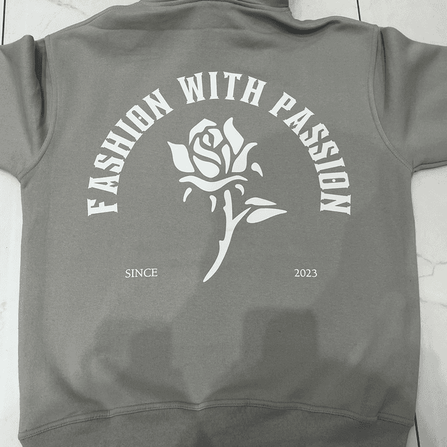 Fashion with passion hoodie 